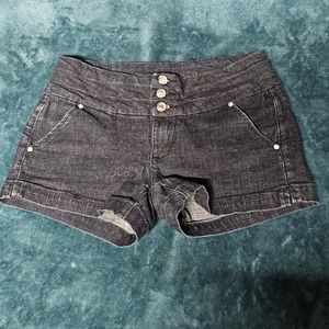 3/$25 It's Me Jean Shorts with Crystal Embellishments size M (Juniors)